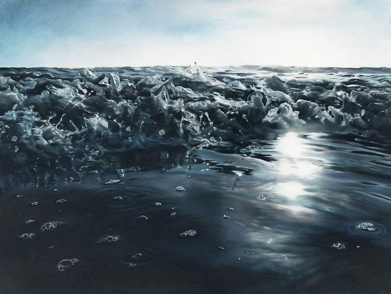 Illustration for article titled Incredible iceberg images are actually drawn with fingers